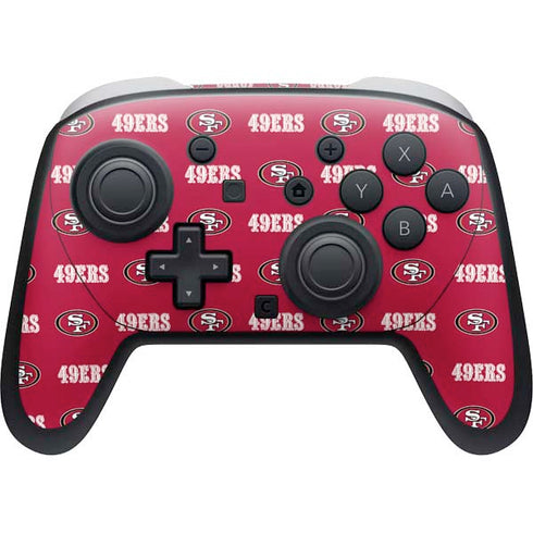 NFL San Francisco 49ers Blitz Series Nintendo Switch 2 (2025) Pro Controller Skin