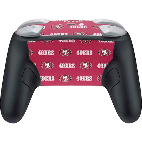 NFL San Francisco 49ers Blitz Series Nintendo Switch 2 (2025) Pro Controller Skin