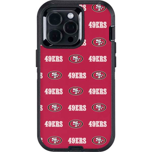 NFL San Francisco 49ers Blitz Series Otterbox Defender iPhone Skin