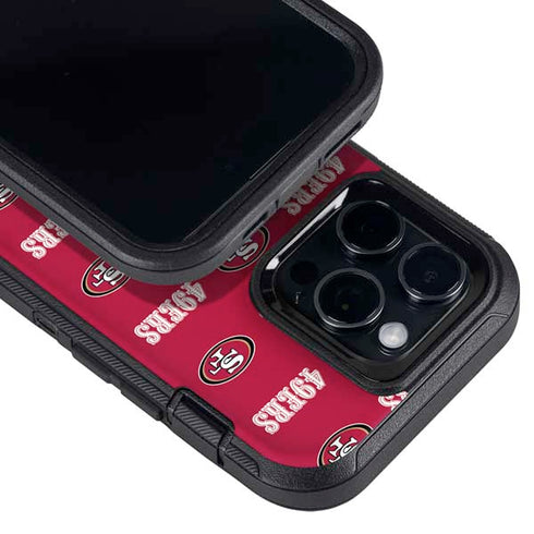 NFL San Francisco 49ers Blitz Series Otterbox Defender iPhone Skin