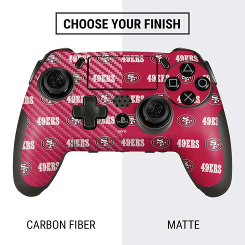 NFL San Francisco 49ers Blitz Series PlayStation Scuf Vantage 2 Controller Skin