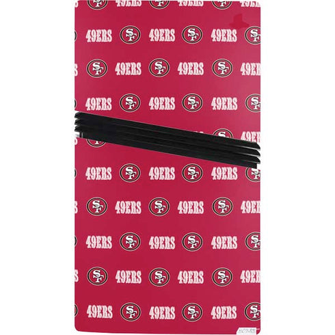 NFL San Francisco 49ers Blitz Series PS5 Pro Console Skin