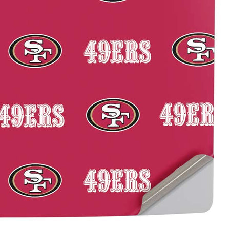 NFL San Francisco 49ers Blitz Series PS5 Pro Disk Console Skin