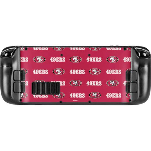 NFL San Francisco 49ers Blitz Series Steam Deck Handheld Gaming Computer Skin