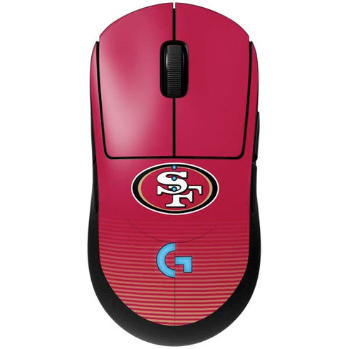 NFL San Francisco 49ers Breakaway G Pro Wireless Gaming Mouse Skin