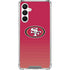 NFL San Francisco 49ers Breakaway Galaxy A16 5G Clear Case