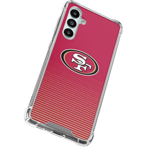NFL San Francisco 49ers Breakaway Galaxy A16 5G Clear Case