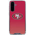 NFL San Francisco 49ers Breakaway Galaxy A36 5G Clear Case