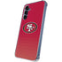 NFL San Francisco 49ers Breakaway Galaxy A55 5G Clear Case