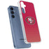 NFL San Francisco 49ers Breakaway Galaxy A55 5G Clear Case
