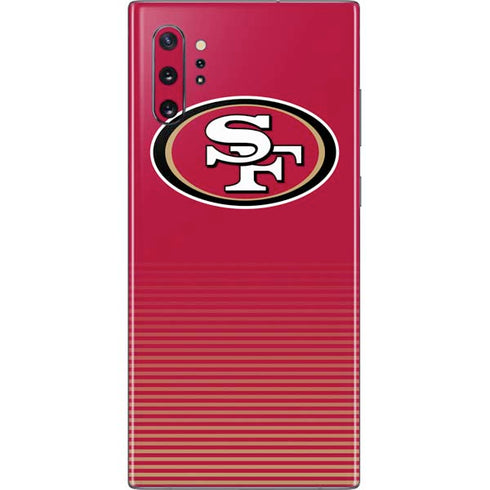 NFL San Francisco 49ers Breakaway Galaxy Note 10 Plus Skin