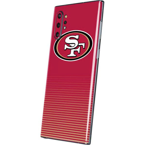 NFL San Francisco 49ers Breakaway Galaxy Note 10 Plus Skin
