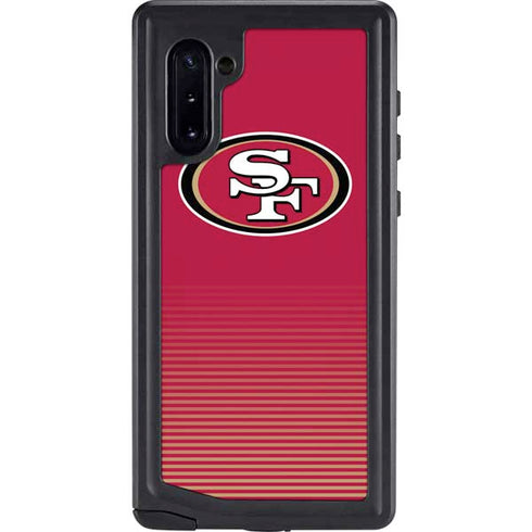 NFL San Francisco 49ers Breakaway Galaxy Note 10 Waterproof Case