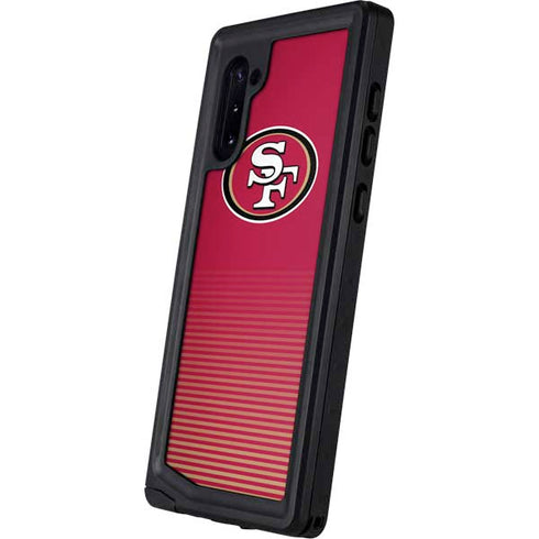 NFL San Francisco 49ers Breakaway Galaxy Note 10 Waterproof Case