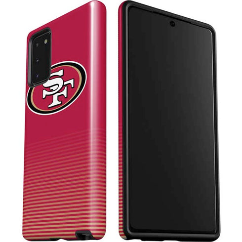 NFL San Francisco 49ers Breakaway Galaxy Note20 5G Pro Case