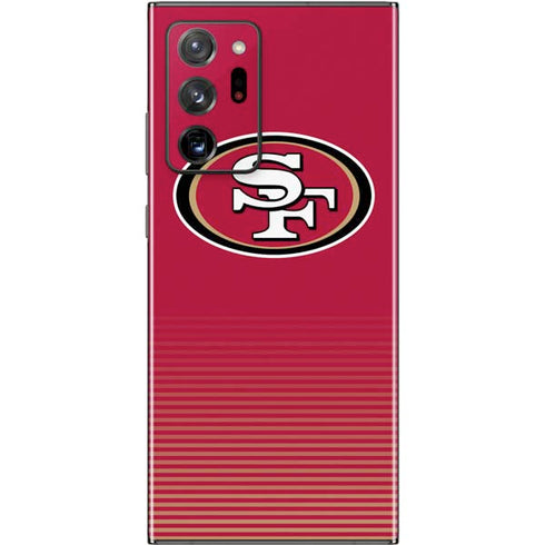 NFL San Francisco 49ers Breakaway Galaxy Note20 Ultra 5G Skin