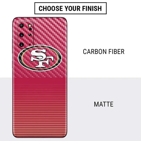 NFL San Francisco 49ers Breakaway Galaxy S20 Plus Skin