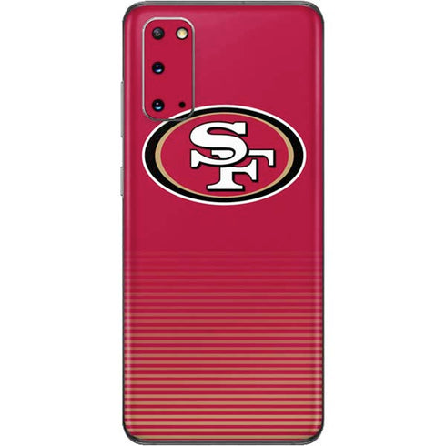 NFL San Francisco 49ers Breakaway Galaxy S20 Skin