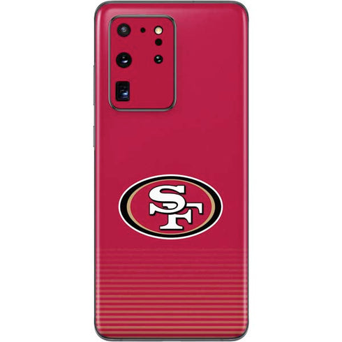 NFL San Francisco 49ers Breakaway Galaxy S20 Ultra 5G Skin