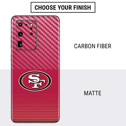 NFL San Francisco 49ers Breakaway Galaxy S20 Ultra 5G Skin