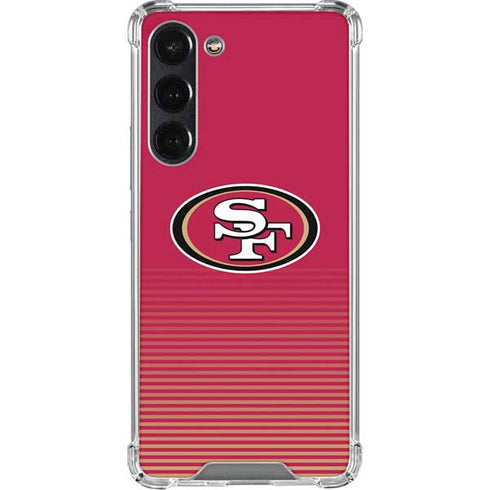 NFL San Francisco 49ers Breakaway Galaxy S24 FE Clear Case
