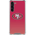 NFL San Francisco 49ers Breakaway Galaxy S24 FE Clear Case