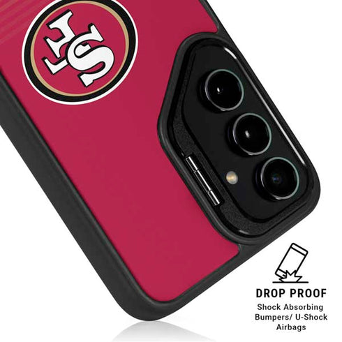 NFL San Francisco 49ers Breakaway Galaxy S24 FE Kickstand Case