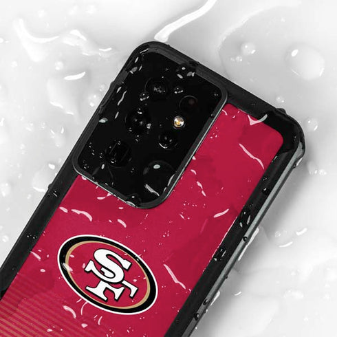 NFL San Francisco 49ers Breakaway Galaxy S24 Ultra Waterproof Case