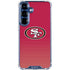 NFL San Francisco 49ers Breakaway Galaxy S25 Clear Case