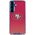 NFL San Francisco 49ers Breakaway Galaxy S25 Plus Clear Case