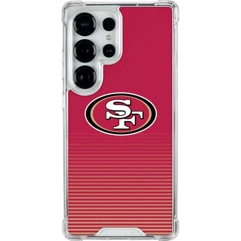 NFL San Francisco 49ers Breakaway Galaxy S25 Ultra Clear Case