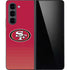 NFL San Francisco 49ers Breakaway Galaxy Z Fold5 5G Skin