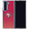 NFL San Francisco 49ers Breakaway Galaxy Z Fold6 Clear Case
