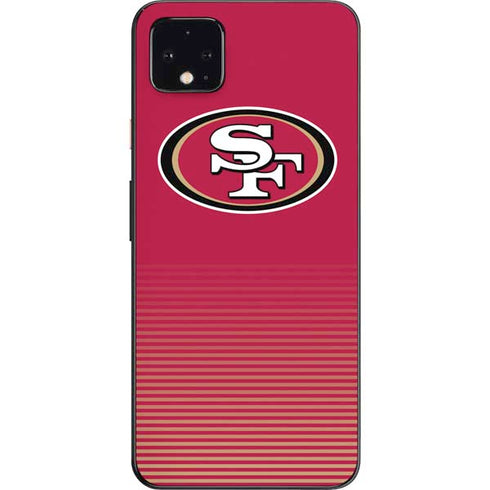 NFL San Francisco 49ers Breakaway Google Pixel 4 XL Skin