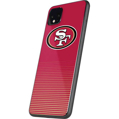 NFL San Francisco 49ers Breakaway Google Pixel 4 XL Skin