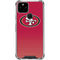 NFL San Francisco 49ers Breakaway Google Pixel 5 Clear Case