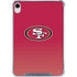 NFL San Francisco 49ers Breakaway iPad 11th Gen (2025) Clear Case