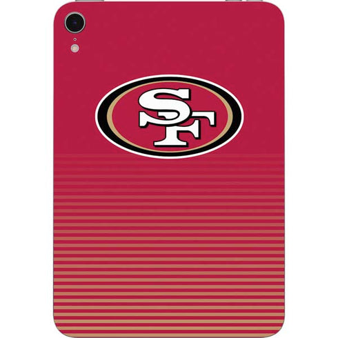 NFL San Francisco 49ers Breakaway Apple iPad Mini Skin