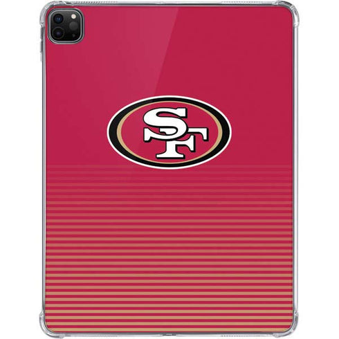 NFL San Francisco 49ers Breakaway iPad Pro 11in (2024) Clear Case