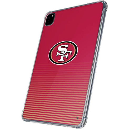 NFL San Francisco 49ers Breakaway iPad Pro 11in (2024) Clear Case