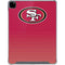 NFL San Francisco 49ers Breakaway iPad Pro 12.9in (2020) Clear Case