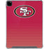 NFL San Francisco 49ers Breakaway iPad Pro 12.9in (2020) Clear Case