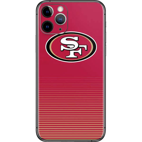 NFL San Francisco 49ers Breakaway iPhone 11 Pro Skin