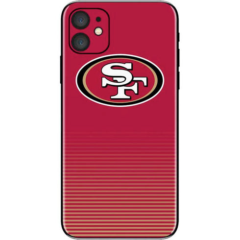 NFL San Francisco 49ers Breakaway iPhone 11 Skin