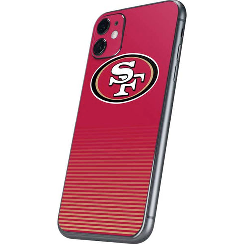 NFL San Francisco 49ers Breakaway iPhone 11 Skin