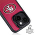 NFL San Francisco 49ers Breakaway iPhone 15 Kickstand Case