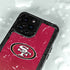 NFL San Francisco 49ers Breakaway iPhone 15 Pro Waterproof Case