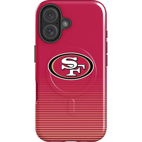 NFL San Francisco 49ers Breakaway iPhone 16 Magsafe Impact Case