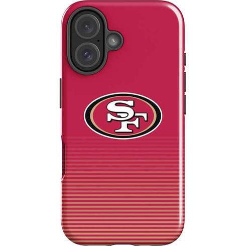 NFL San Francisco 49ers Breakaway iPhone 16 Plus Impact Case