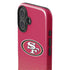 NFL San Francisco 49ers Breakaway iPhone 16 Plus Impact Case